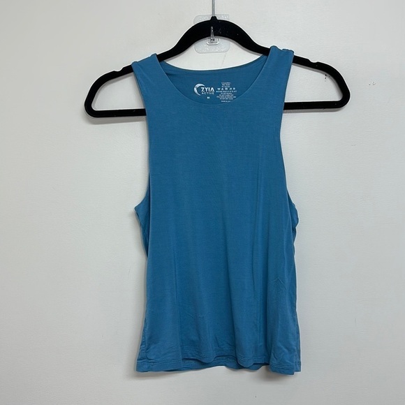 Zyia Feelin It Tank Blue Medium - Picture 2 of 5